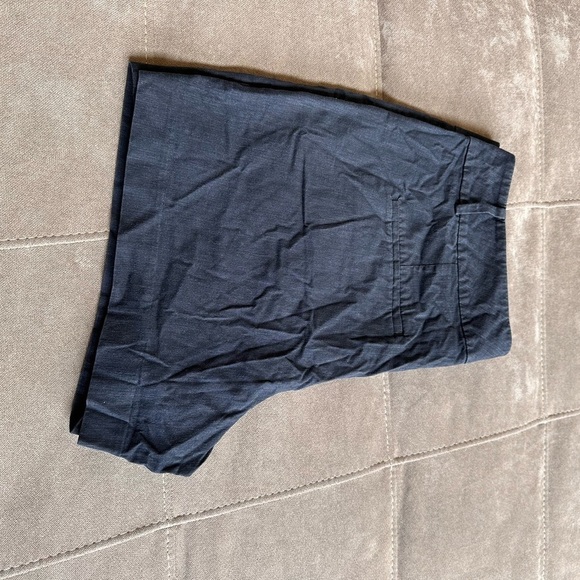 Ann Taylor Factory Blue Jean Shorts Cotton Blend - Picture 6 of 8